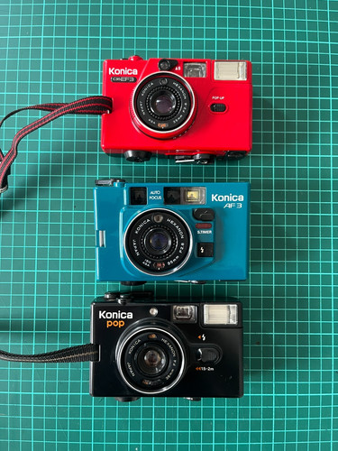 Fotoapparate konica pop - fotoapparate, 3