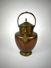 Antike Große Kupfer Kanne