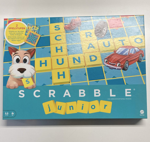 Mattel games scrabble - mattel, junior