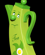 Moderne Räucherfigur