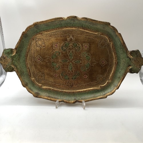 Florentiner tablett vintage - florentiner,