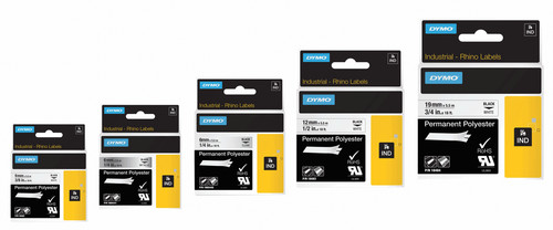 Dymo rhino schriftband - dymo, rhino-schriftband