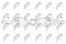 NTY (NPW-RE-134) Antriebswelle