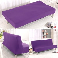 3-Sitzer Armlos Sofahusse Sofabezug Stretch Futon Universal Sofa Abdeckung