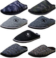 Herren Pantoffeln Hausschuhe Schlappen Filz Latschen Puschen Filzsohle m. Noppen