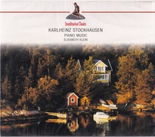 Karlheinz Stockhausen - Elisabeth Klein – Piano Music CD Scandinavian Class. ovp
