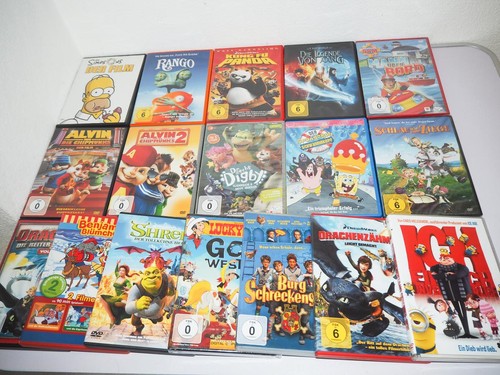 17x dvd sammlung kinder filme - kinder,
