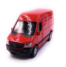 Mercedes Benz Sprinter Panel Van Rot Modellauto Auto Maßstab 1:34 (lizensiert)