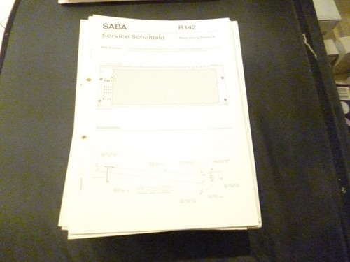 Original service manual saba - original,