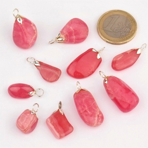 Rhodochrosit trommelstein - trommelstein,