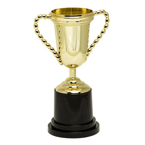 Goldene trophäe 25cm - trophäe,
