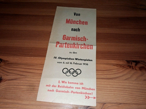 Deutsche reichsbahn flyer - reichsbahn,