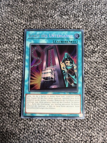 Yugioh karte des untergangs - yugioh,