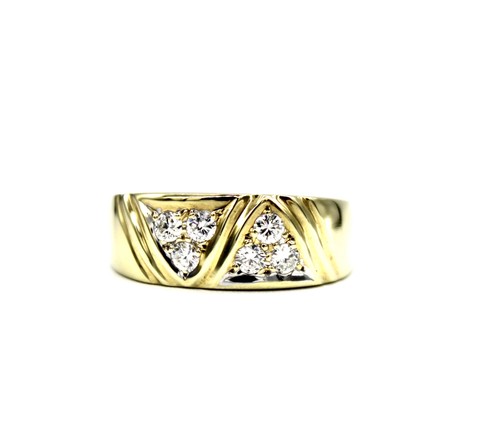 585 gelbgold ring brillant - 585,