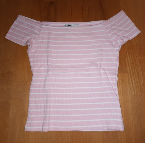 Damen shirt rosa weiß - damen,