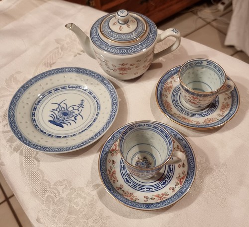 Teiliges china teeservice - 7-teiliges,