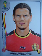 Panini 570 Daniel van Buyten Belgien FIFA WM 2014 Brasilien