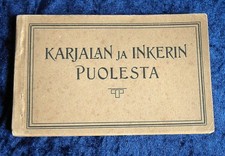 1923 postcards KARJALAN Karelien Finland, AKS: Karjalan Ja Inkerin Poulesta