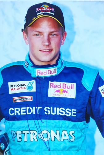 Formel autogramme kimi - 1,, 3