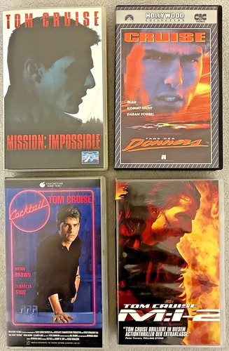 Tom cruise vhs - cruise,
