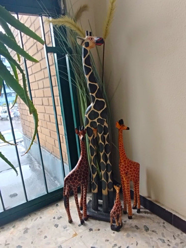 3er set deko giraffen figuren - set, deko-giraffen