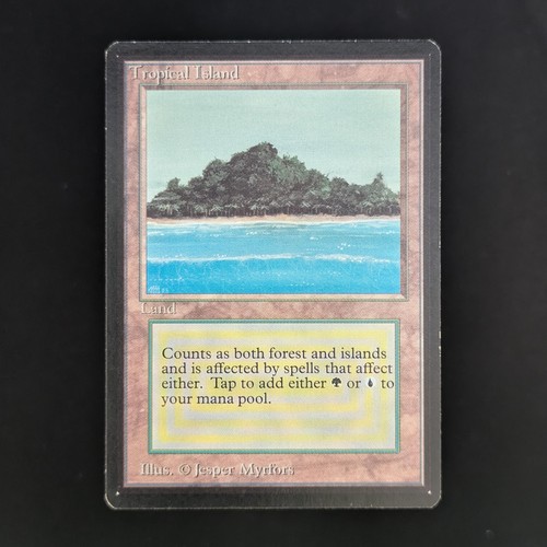 Mtg tropical island - \>>,