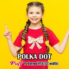 Puffy Pattern Polka Dot HTV