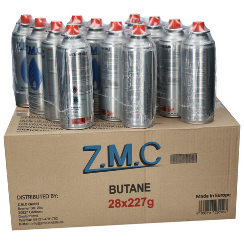28x butan gas kartusche 227g - butan,