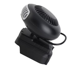 Small Space Heater 170W 2 Gears 18V Battery Powered Electric Heater Fan For