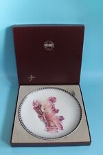 Wandteller Porzellan Ehrenteller Amethyst 40jährige Mitgliedschaft Bergbau