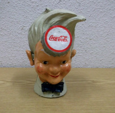 50er Coca Cola Sprite Boy Spardose Gusseisen Sammlerstück 50s Vintage