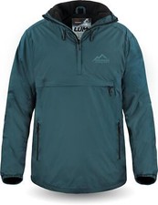 Herren Windbreaker Winterjacke Schlupfjacke Winter Anorak mit Fleece bis -20°C