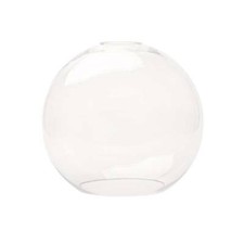 Lampenschirm Kugelglas E27 Ersatzglas 4053 Lampenglas Transparentglas Ø 200/45mm
