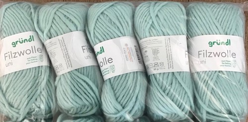 Filzwolle uni - (kg/48€),