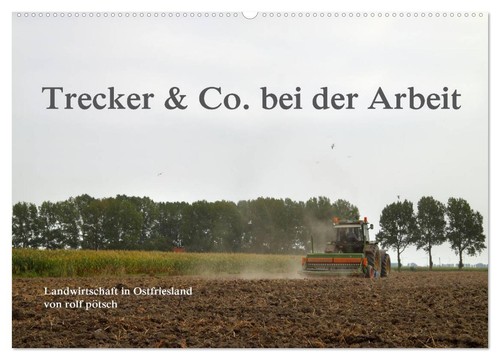 Trecker bei der arbeit - trecker, &