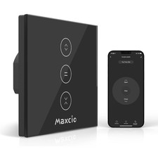 Maxcio Wlan Rolladenschalter WF-CS01 Zeitschaltuhr Kompatibel mit Alexa