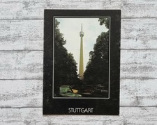 AK Stuttgart Fernsehturm Auto
