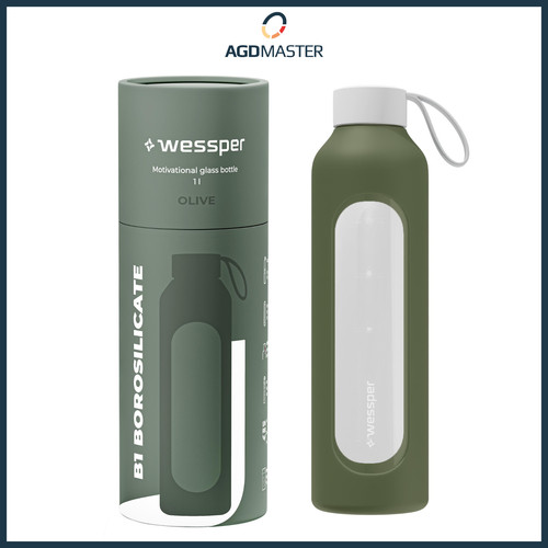 Trinkflasche glas wessper - trinkflasche,