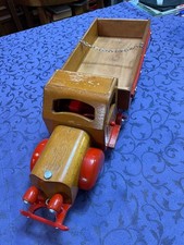 Gecevo Lastwagen Holz Kipper LKW Auto DDR Spielzeug Georg Christoph Vogel