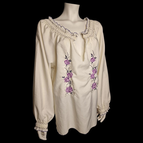 Vintage folklore bluse - 🌿, folklore-bluse