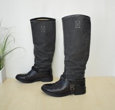 tolle Hilfiger Stiefel Gr. 37 Reiterstil Boots