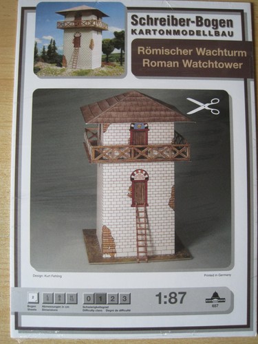 Römischer wachturm h0 - römischer,