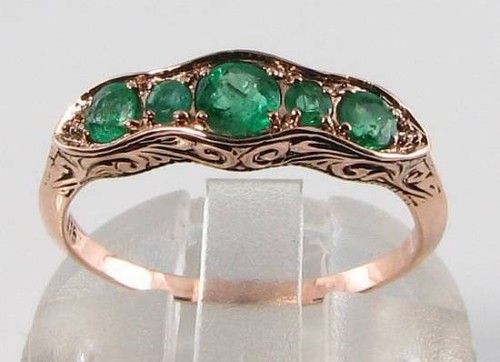 Ring karat roségold - ring,