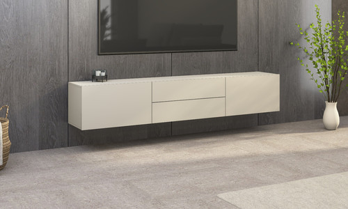 Lowboard 200cm 2schubkästen - lowboard,