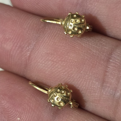 Hängeohrringe aus 333 echtes - aus,