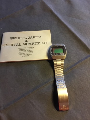 Seiko quartz lcd digital - seiko, lcd,