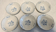 6 Porzellan Dessertschüsseln
