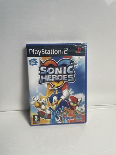 Sonic heroes sealed ps2 - sonic, sony