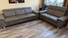 Couch hochwertig echtleder - hochwertig, in