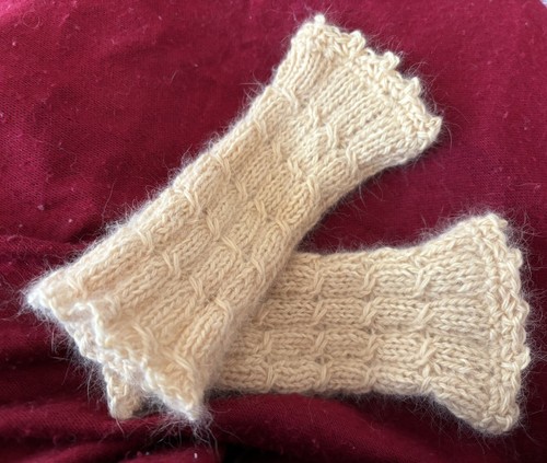 Angora pulswärmer - angora,